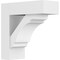 Ekena Millwork Standard Olympic Architectural Grade PVC Bracket with Block Ends, 5"W x 14"D x 14"H BKTP05X14X14OLY05 - alternate 1